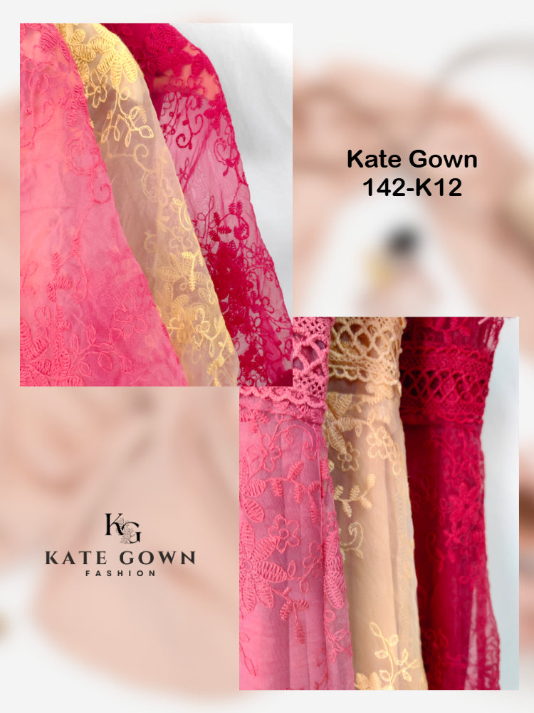 Elegant Organza Lady Dress 142-K12 by Kate Gown