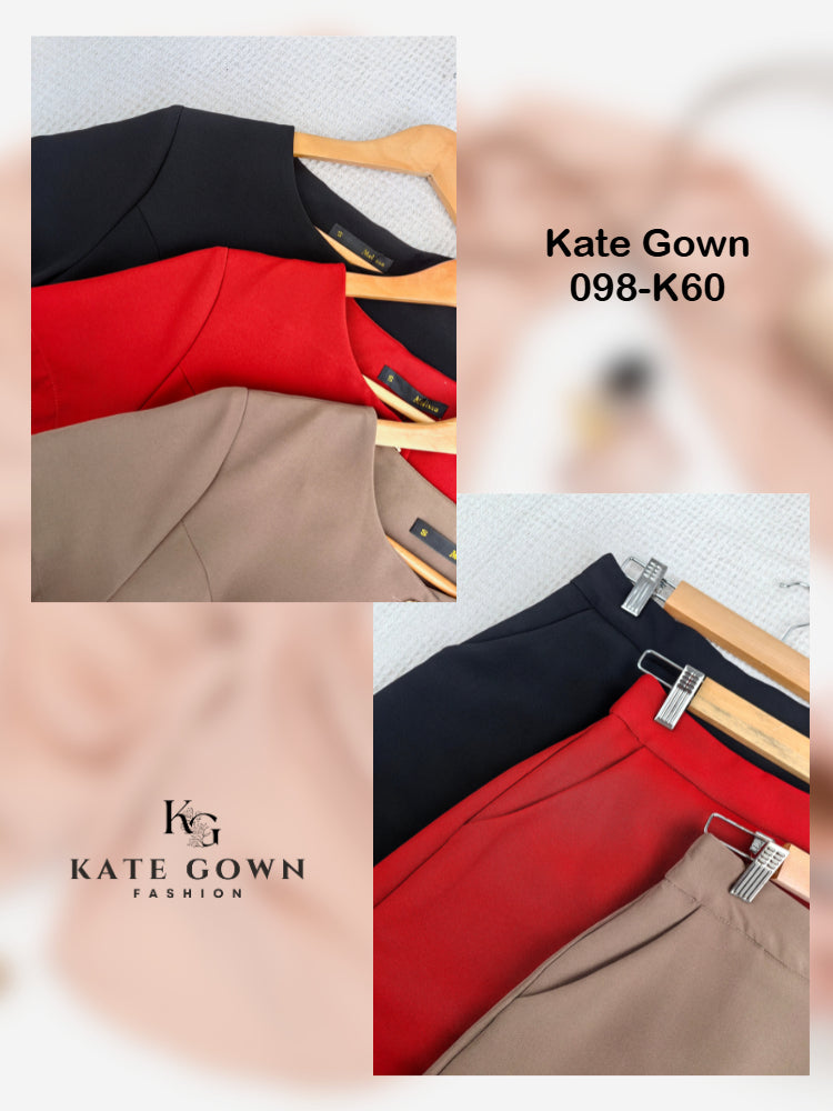 Chic Vest Mini Skirt Set 098-K60 by Kate Gown