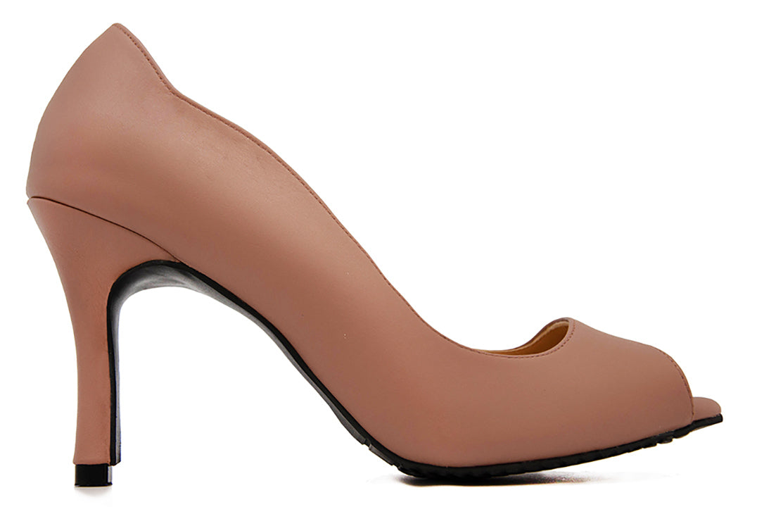 Cirila Brown PU Casual Shoes