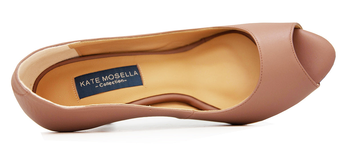 Cirila Brown PU Casual Shoes