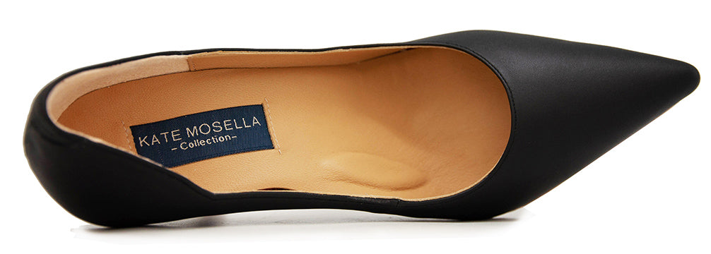 Charlotte Black PU Shoes