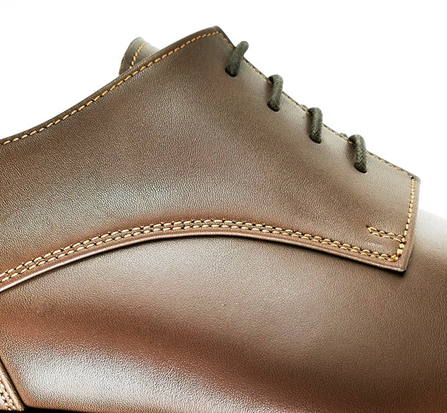 Jackson Coffee Leather Tailor Made Men's Shoes