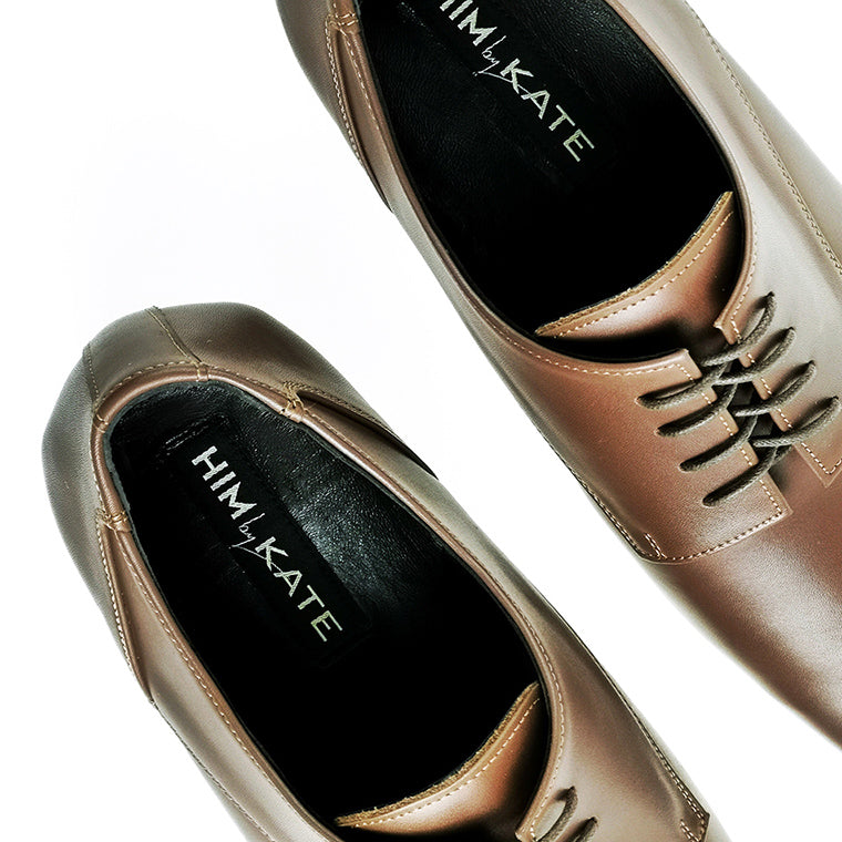 Jackson Coffee Leather Tailor Made Men's Shoes