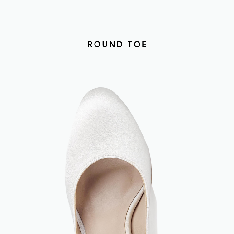Danielle Ivory White Satin With Diamante Ribbon Strap Wedding Shoes (Custom Made)